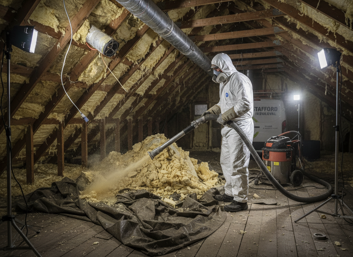 Spray Foam Removal in Eccleshall, Staffordshire ST21