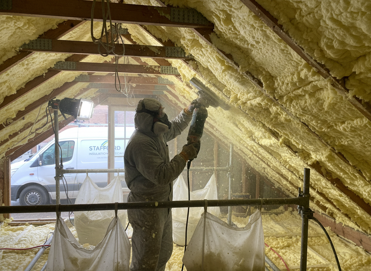 Same Day Spray Foam Removal in Stafford, Staffordshire